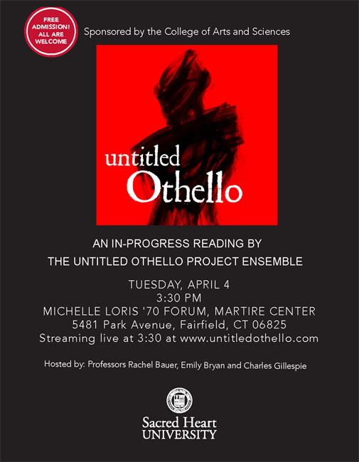 An In-Progress Reading by The Untitled Othello Project Ensemble